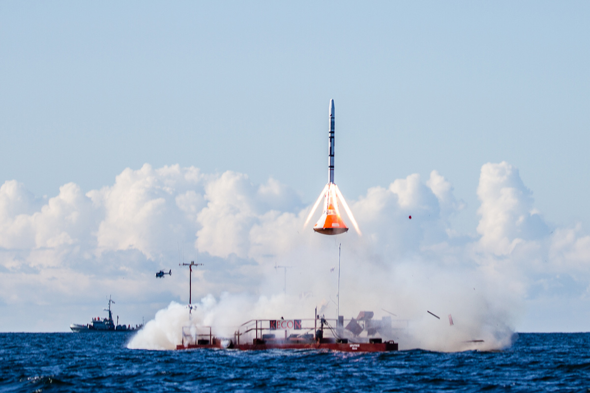 Danish Rocketeers Launch Private Space Capsule Escape System Test